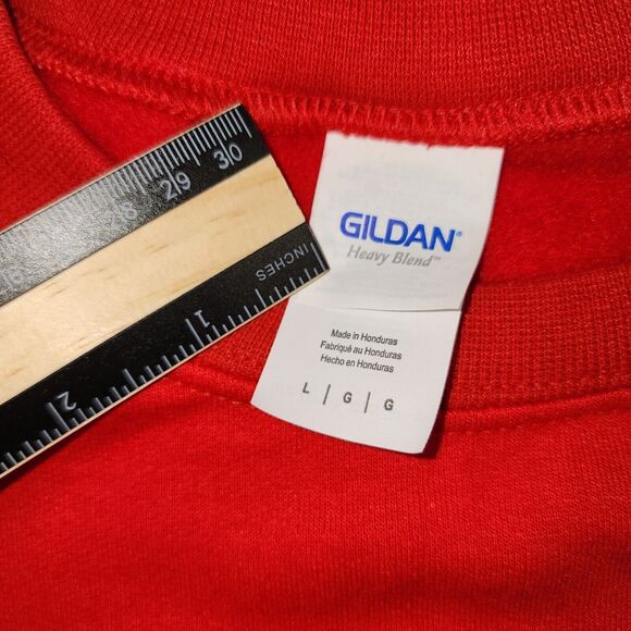 Child Rescue Coalition Sweatshirt Gildan Adult L Red NWOT - Picture 4 of 6